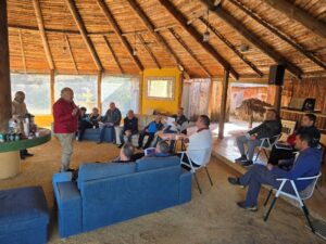 Reunión vecinal en Umbrías y Jarales (Lorca)